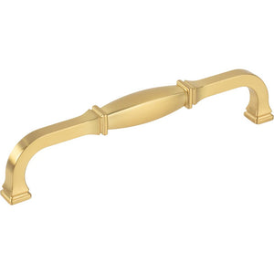 Jeffrey Alexander 278-160BG 160 mm Center-to-Center Brushed Gold Audrey Cabinet Pull