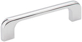 Jeffrey Alexander 264-96PC 96 mm Center-to-Center Polished Chrome Alvar Cabinet Pull