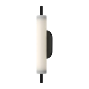 Kuzco EW72724-BK ESTES 24" EXTERIOR WALL TEXTURED BLACK 120V ELV LED 3000K 90CRI 21W