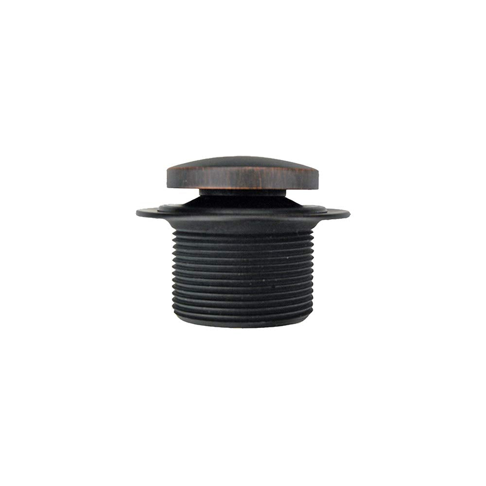 Premier Copper Products D-301ORB Tub Drain Trim and Single-Hole Overflow Cover for Bath Tubs, Oil Rubbed Bronze
