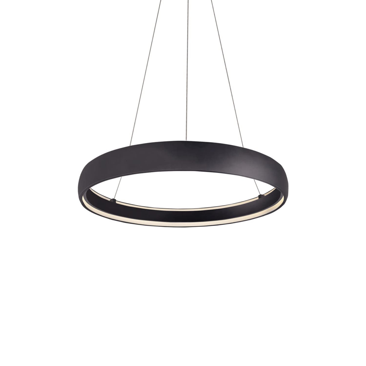 Kuzco PD22735-BK HALO 35" PD Black 120V TRIAC/ELV LED 3000K 90CRI 83W