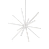 Kuzco CH14220-WH SIRIUS MINOR 20" CH White 120V TRIAC/ELV LED 3000K 90CRI 48W