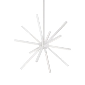 Kuzco CH14220-WH SIRIUS MINOR 20" CH White 120V TRIAC/ELV LED 3000K 90CRI 48W