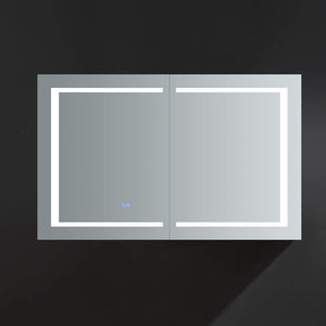 Fresca FMC024830 Fresca Spazio 48" Wide x 30" Tall Bathroom Medicine Cabinet w/ LED Lighting & Defogger