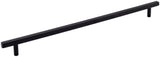 Jeffrey Alexander 845-305BNBDL 305 mm Center-to-Center Brushed Pewter Square Dominique Cabinet Bar Pull