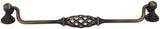 Jeffrey Alexander 749-224DACM 224 mm Center-to-Center Gun Metal Birdcage Tuscany Drop & Ring Pull