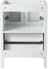 Fresca FCB6224WH Fresca Torino 24" White Modern Bathroom Cabinet