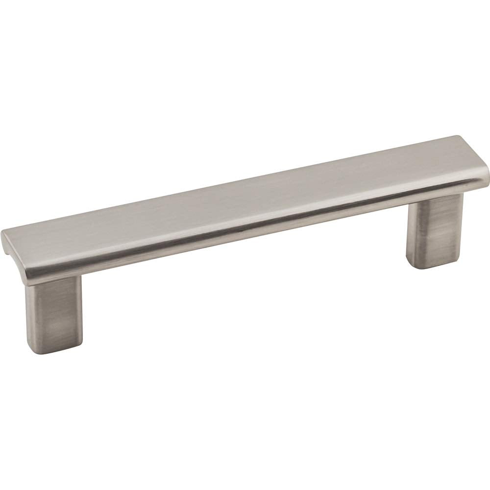 Elements 183-96SN 96 mm Center-to-Center Satin Nickel Square Park Cabinet Pull