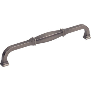 Jeffrey Alexander 278-192BNBDL 192 mm Center-to-Center Brushed Pewter Audrey Cabinet Pull