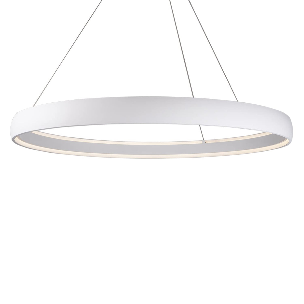 Kuzco PD22772-WH HALO 72" PD White 120V TRIAC/ELV LED 3000K 90CRI 185W