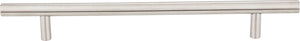 Elements 270SSMB 192 mm Center-to-Center Hollow Matte Black Stainless Steel Naples Cabinet Bar Pull