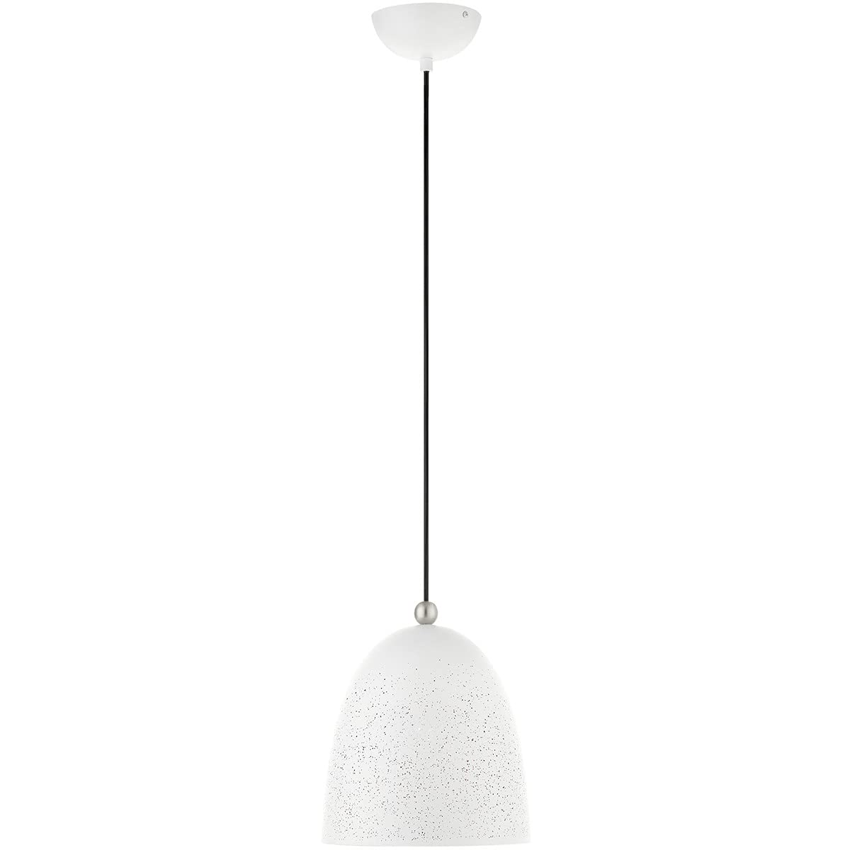 Livex Lighting 49108-03 1 Light White Pendant
