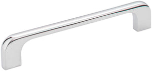 Jeffrey Alexander 264-128PC 128 mm Center-to-Center Polished Chrome Alvar Cabinet Pull