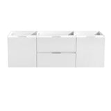 Fresca FCB8348GO Fresca Valencia 48" Gray Oak Wall Hung Single Sink Modern Bathroom Cabinet