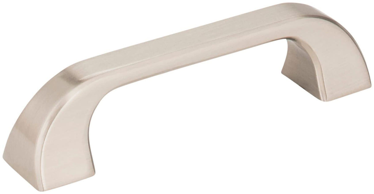 Jeffrey Alexander 972-96SN 96 mm Center-to-Center Satin Nickel Square Marlo Cabinet Pull