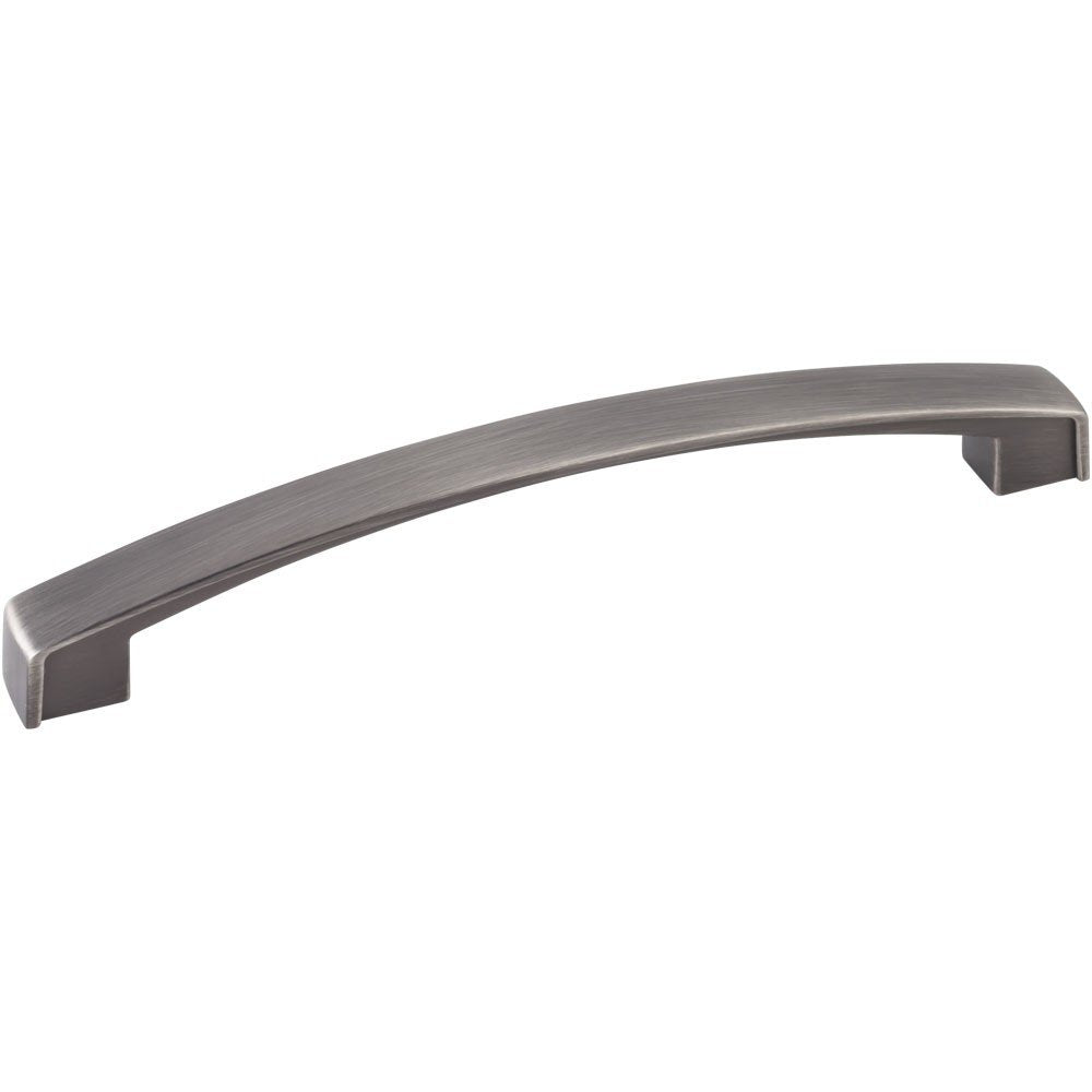 Jeffrey Alexander 549-160BNBDL 160 mm Center-to-Center Brushed Pewter Merrick Cabinet Pull