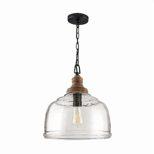 Capital Lighting 330318YG Julian 1 Light Pendant Grey Wash and Grey Iron