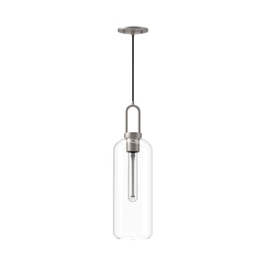 Alora PD401606AGCL SOJI 6" PD AGED BRASS CLEAR GLASS CORD 72 1X60W E26