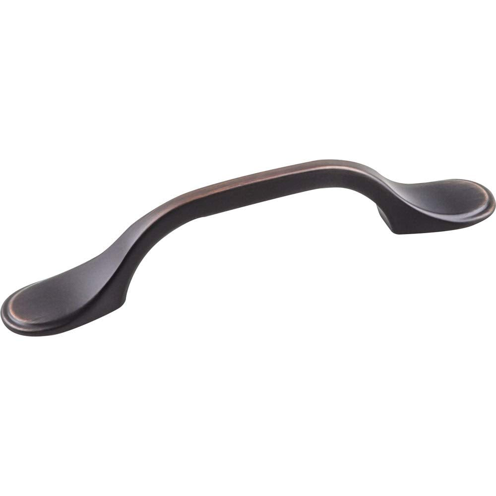 Elements 254-3DBAC 3" Center-to-Center Brushed Oil Rubbed Bronze Kenner Cabinet Pull