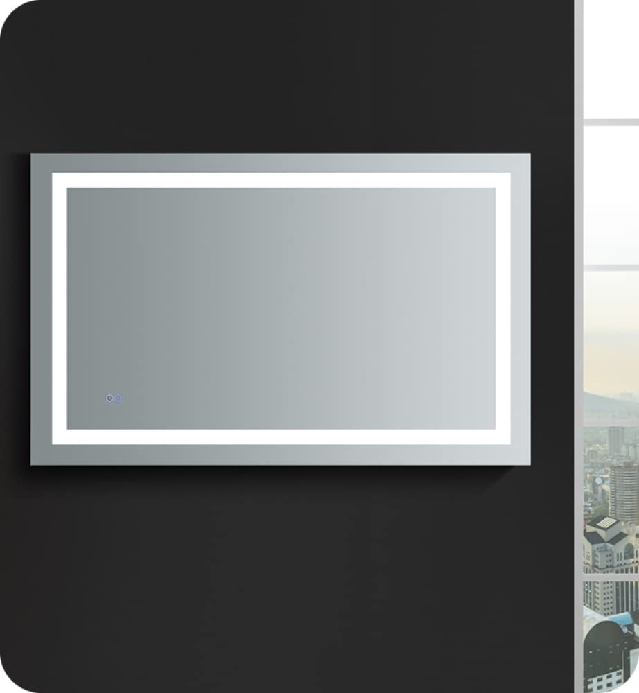Fresca FMR024830 Fresca Santo 48" Wide x 30" Tall Bathroom Mirror w/ LED Lighting and Defogger