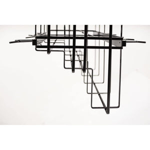 Hardware Resources SWS-PO21BN Black Nickel STORAGE WITH STYLE® Soft-close Hanging Pan Pullout