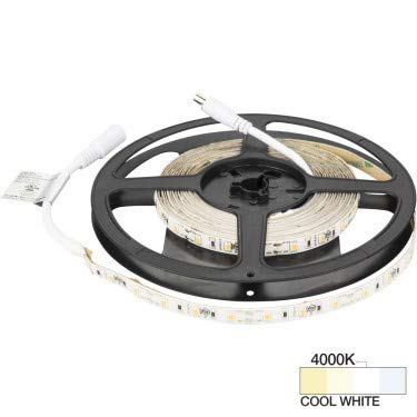 Task Lighting L-RMW300-16-40 16 ft 120 Lumens Per Foot Radiance LED 12V Tape Light, 4000K Cool White