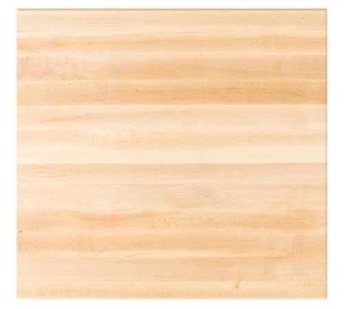 John Boos RTSM-3030 Tuff VAR Finish Square Soft Maple Butcher Block Top, 30 x 1 1/2 inch - Each.