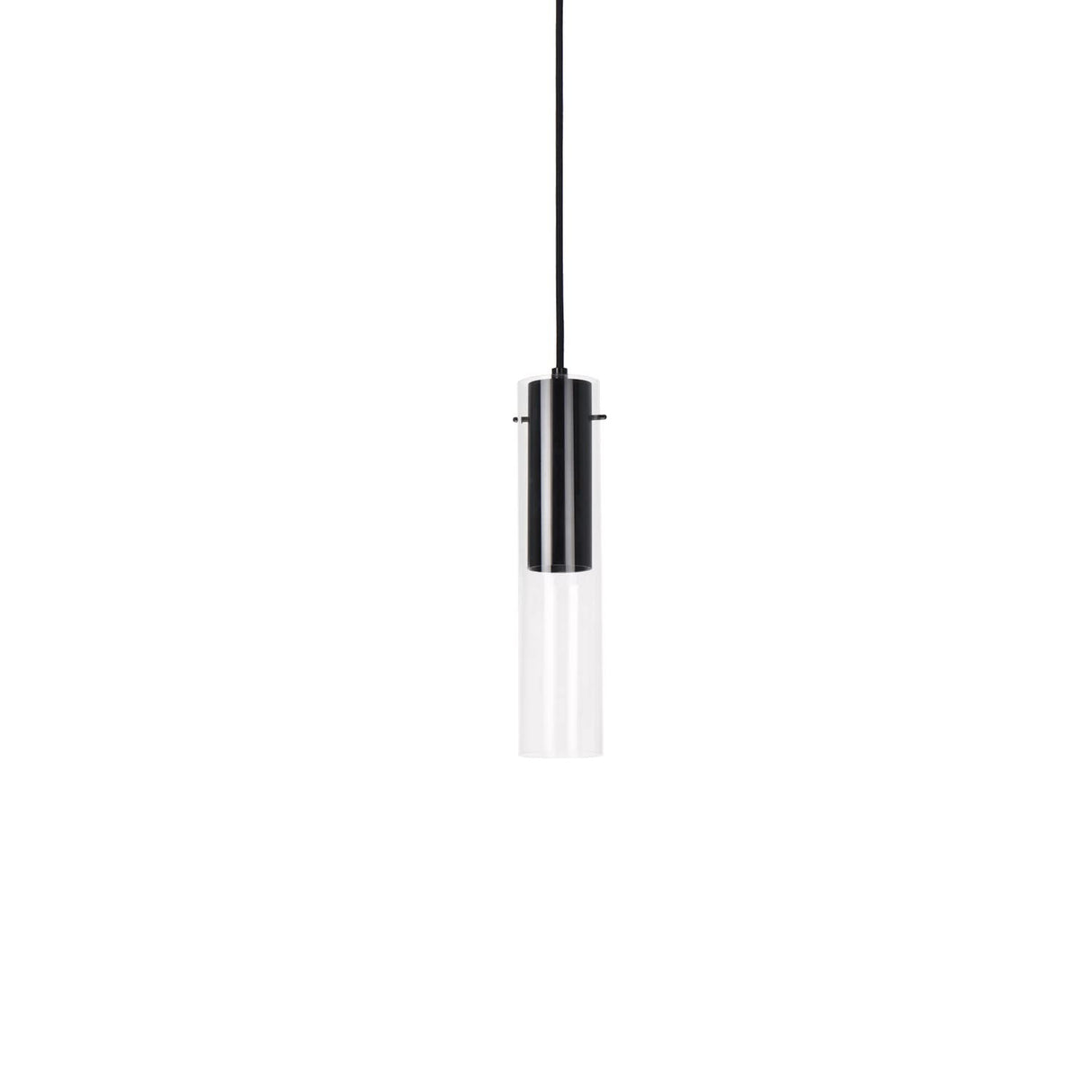 Kuzco PD21703-BK LED PNT (LENA) BLACK CL GLASS