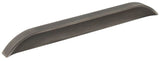 Jeffrey Alexander 484-192224BNBDL 192 mm / 224 mm  Center-to-Center Brushed Pewter Elara Cabinet Pinch Pull