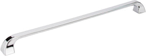 Jeffrey Alexander 972-305PC 305 mm Center-to-Center Polished Chrome Square Marlo Cabinet Pull