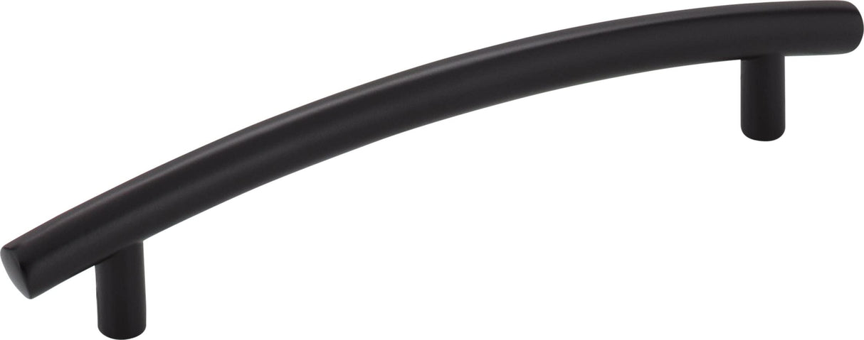 Elements 406-128BLK 128 mm Center-to-Center Matte Black Arched Belfast Cabinet Pull