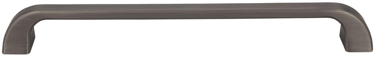 Jeffrey Alexander 972-12NI 12" Center-to-Center Polished Nickel Square Marlo Appliance Handle
