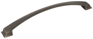 Jeffrey Alexander 944-224BNBDL 224 mm Center-to-Center Brushed Pewter Arched Roman Cabinet Pull