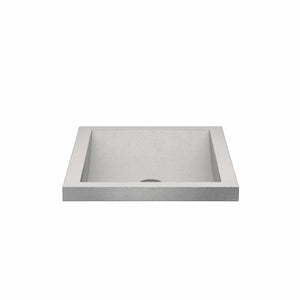 Native Trails NSL2014-A Cabrillo Native Stone Dual-Mount Bathroom Sink, Ash