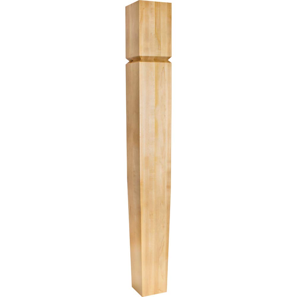 Hardware Resources P60-5-42-ALD 5" W x 5" D x 42" H Alder Grooved Arts & Crafts Post
