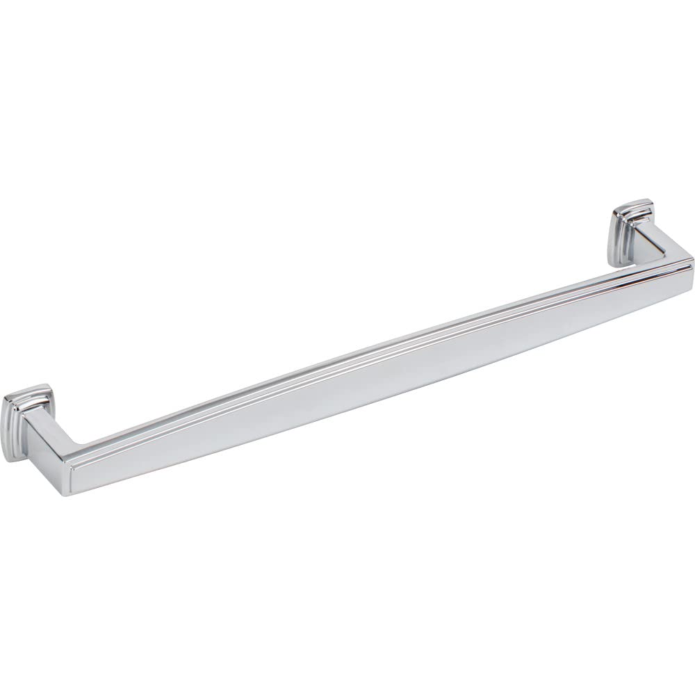 Jeffrey Alexander 171-192PC 192 mm Center-to-Center Polished Chrome Richard Cabinet Pull