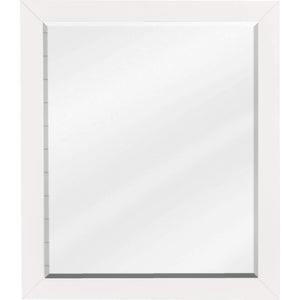 Jeffrey Alexander MIR2CAD-24-WH 24 W x 1" D x 28" H White Cade mirror