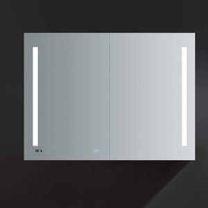 Fresca FMC014836 Fresca Tiempo 48" Wide x 36" Tall Bathroom Medicine Cabinet w/ LED Lighting & Defogger