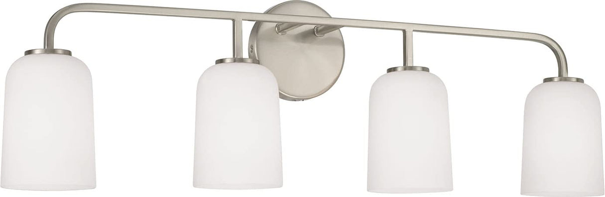 Capital Lighting 148841BN-542 Lawson 4 Light Vanity Brushed Nickel