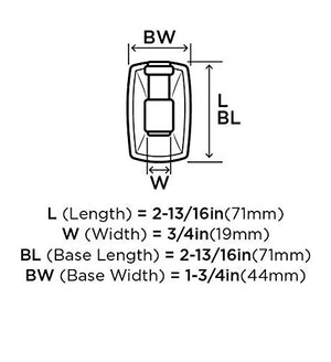 Amerock Corp BH26502PN Clarendon Robe Hook, Polished Nickel
