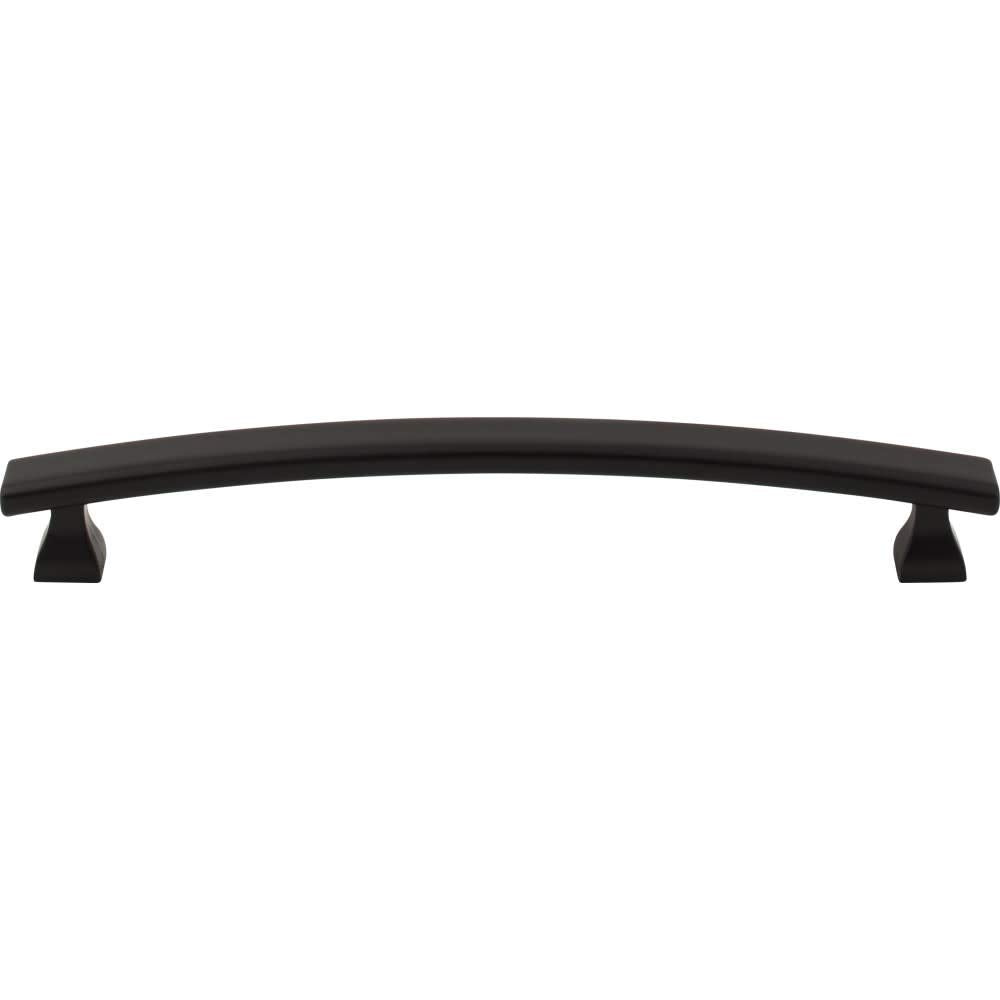 Elements 449-160MB 160 mm Center-to-Center Matte Black Square Hadly Cabinet Pull