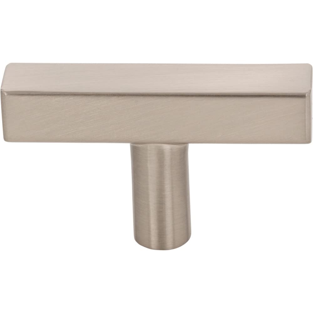 Jeffrey Alexander 845T-SN 2" Satin Nickel Dominique Cabinet "T" Knob