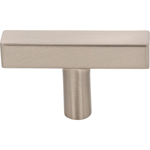 Jeffrey Alexander 845T-SN 2" Satin Nickel Dominique Cabinet "T" Knob