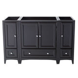 Fresca FCB20-123012ES Fresca Oxford 54" Espresso Traditional Bathroom Cabinets