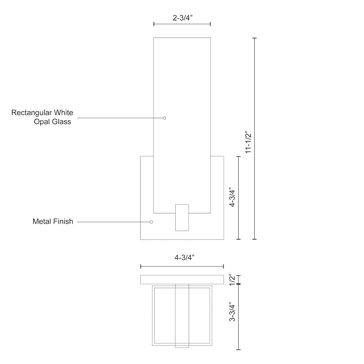 Kuzco 601485BN-LED STRATFORD 12" 60 Brushed Nickel 120V ELV LED 3000K 90CRI 11W