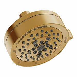 Gerber D460064BB Brushed Bronze Parma 4 1/2" 5-function Showerhead, 1.75GPM