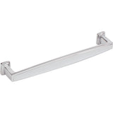 Jeffrey Alexander 171-160PC 160 mm Center-to-Center Polished Chrome Richard Cabinet Pull