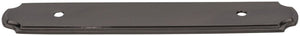 Jeffrey Alexander B812-96BNB 6-1/8" O.L. (96 mm Center-to-Center) Brushed Black Nickel Pull Backplate