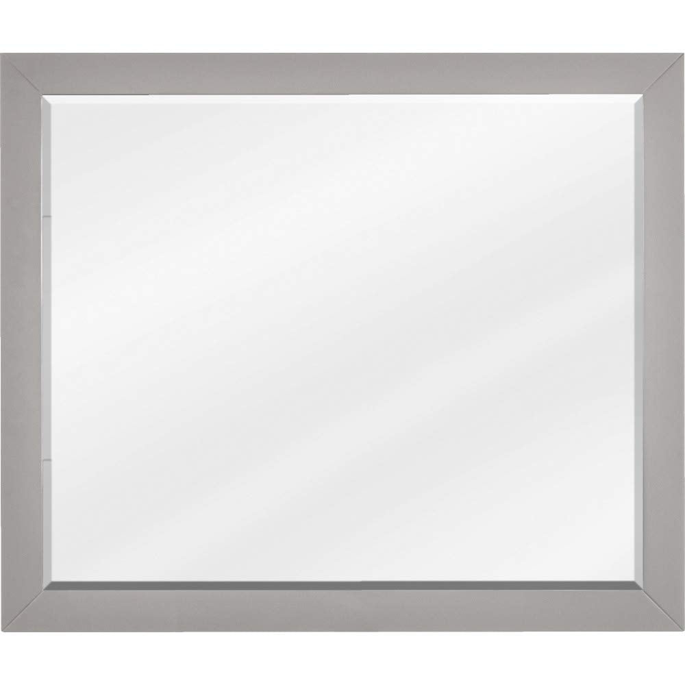 Jeffrey Alexander MIR2CAD-33-GR 33" W x 1" D x 28" H Grey Cade mirror