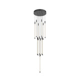 Kuzco MP75121-BK MOTIF 21" 13 HEAD MULTI-PENDANT BLACK 98W 120VAC WITH LED DRIVER 2700K 90CRI